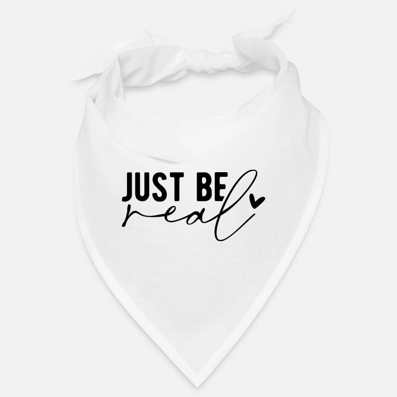 Just Be Real – Authenticité et confiance en soi Bandana