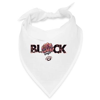 Block Gangster - Bandana - Weiß - Vorne