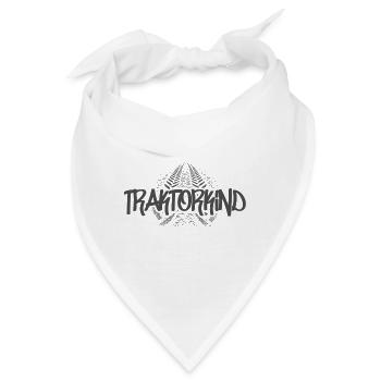 Traktorkind - Bandana - Weiß - Vorne