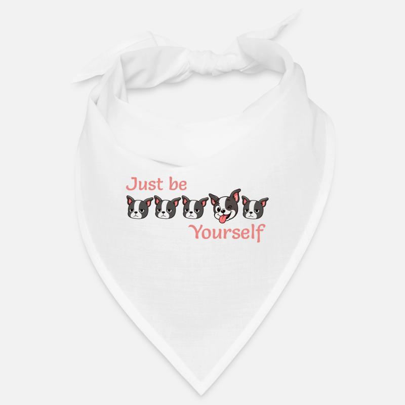 Boston - Sei einfach - du selbst - Pink Bandana