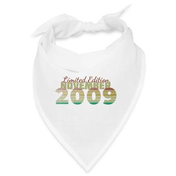 16. Geburtstag Limited Edition (SCR) 11/2009 - Bandana - Weiß - Vorne