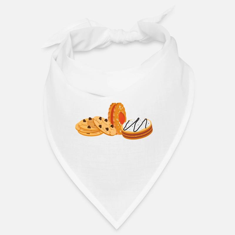 de nombreux cookies | Tas de biscuits Bandana