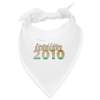 16. Geburtstag Limited Edition (SCR) 02/2010 - Bandana - Weiß - Vorne
