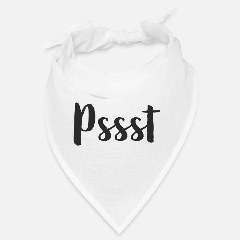 Pssst - Ruhe bitte Bandana