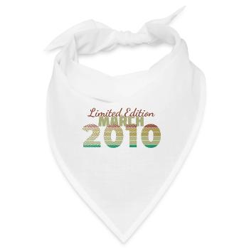 16. Geburtstag Limited Edition (SCR) 03/2010 - Bandana - Weiß - Vorne