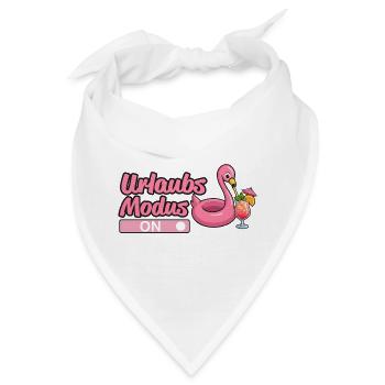 Urlaubsmodus, Urlaub - Bandana - Weiß - Vorne
