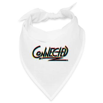 Connected_black_prism - Bandana - Weiß - Vorne