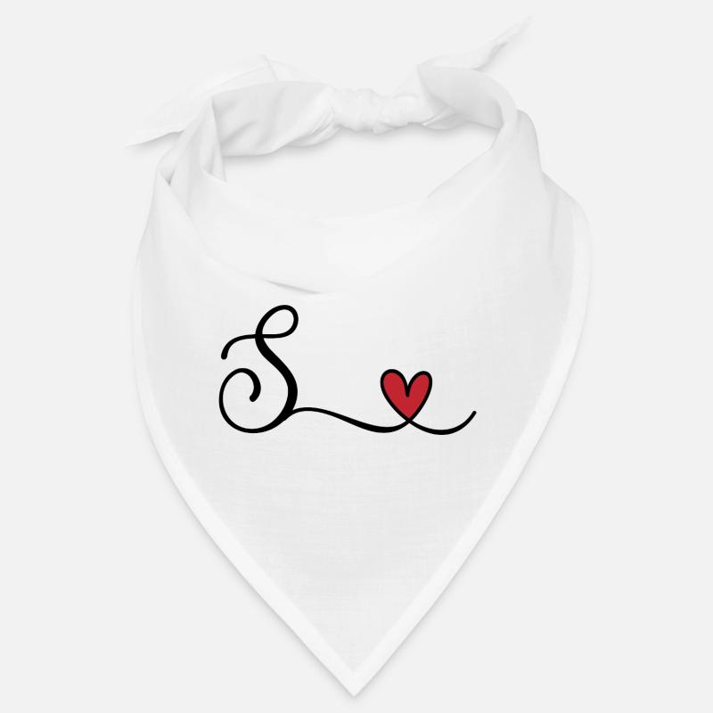 Buchstabe S Bandana