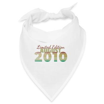 16. Geburtstag Limited Edition (SCR) 08/2010 - Bandana - Weiß - Vorne