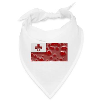 Land Tonga - Bandana - Weiß - Vorne
