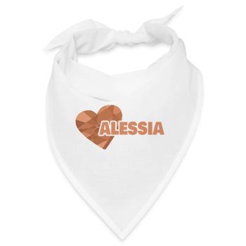 Alessia - Bandana - Weiß - Vorne