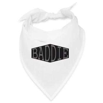 Baddie Retro Streetwear Vibes - Bandana - Weiß - Vorne