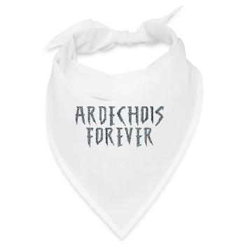 Ardekhis Forever Funny Geschenk-T-Shirt - Bandana - Weiß - Vorne