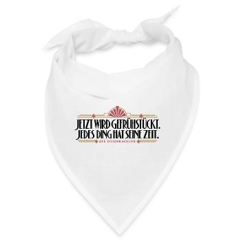 Rosenkavalier - Jetzt wird gefrühstückt - Bandana - Weiß - Vorne