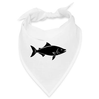 Sockeye-Lachs - Bandana - Weiß - Vorne