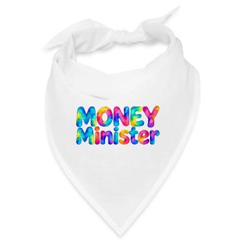Money Minister – Große Pläne, kleines Budget - Bandana - Weiß - Vorne
