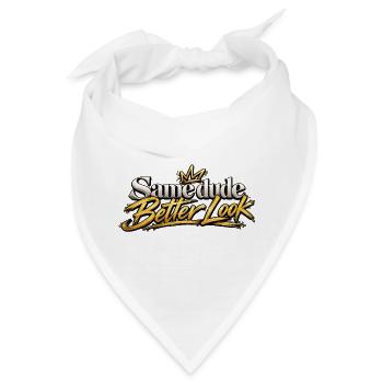 Selber Typ, Besserer Look - Bandana - Weiß - Vorne