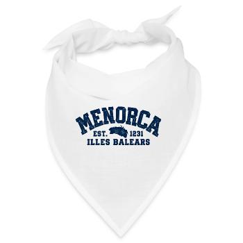 Menorca - Insel - Mittelmeer - Spanien - Balearen - Bandana - Weiß - Vorne