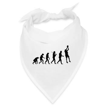 Basketballer - Bandana - Weiß - Vorne