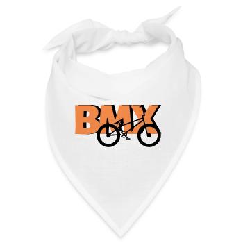 BMX Freestyle Pro Shirt - Bandana - Weiß - Vorne