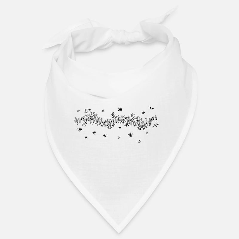 Musical notes Bandana