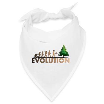 Kettensägen Evolution Farbe - Bandana - Weiß - Vorne