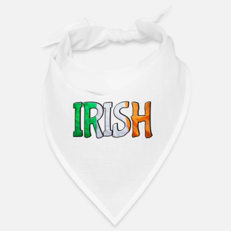 Irish Flag Letters Patchwork Bandana