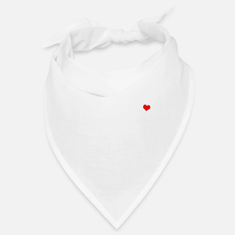 Kleine Schwester Liebe Schwesterherz - Bandana - Weiß