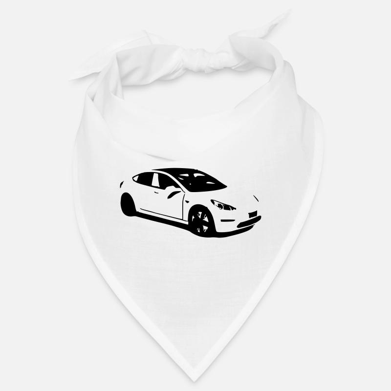 Elektroauto Tesla Model 3 electric car Bandana