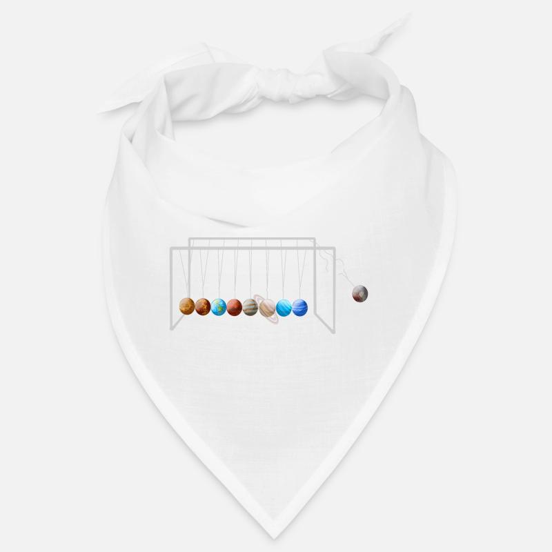 Never Forget Pluto Funny Planet Pluto Bandana