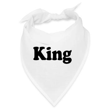 King - Bandana - Weiß - Vorne
