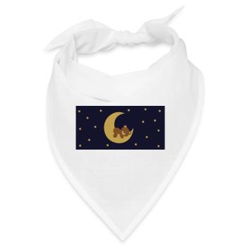 Träumer - Bandana - Weiß - Vorne