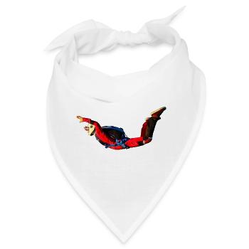 Skydiver - Bandana - Weiß - Vorne