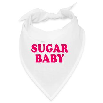 Sugar baby - Bandana - Weiß - Vorne