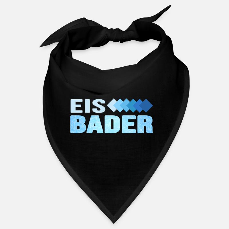 Eisbaden Winterschwimmer Eiswasser Kneipp Eisbaden Bandana