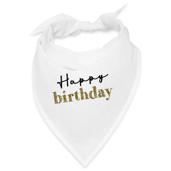 ALLES GUTE ZUM GEBURTSTAG!. ALLES GUTE ZUM GEBURTSTAG!. JAHRESTAG. - Bandana - Weiß - Vorne