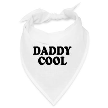 Daddy cool - Bandana - Weiß - Vorne