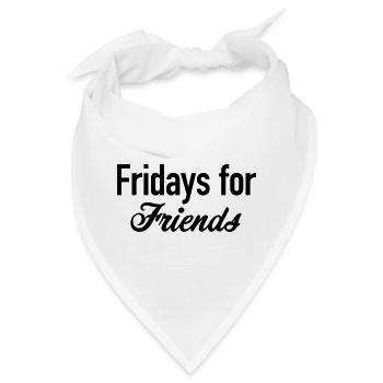Freitage für Freunde - Bandana - Weiß - Vorne