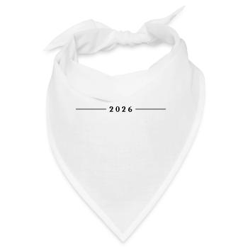 2026 - Bandana - Weiß - Vorne