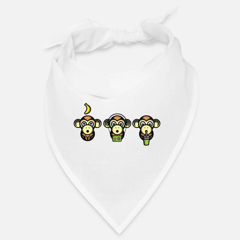 Singes plus sages Bandana