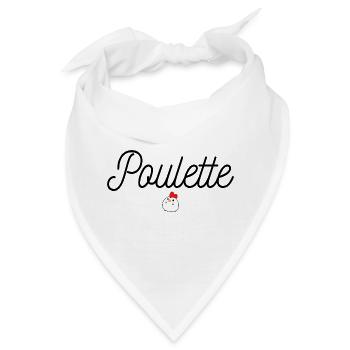 Küken Spitzname Henne süßes Geschenk Humor - Bandana - Weiß - Vorne