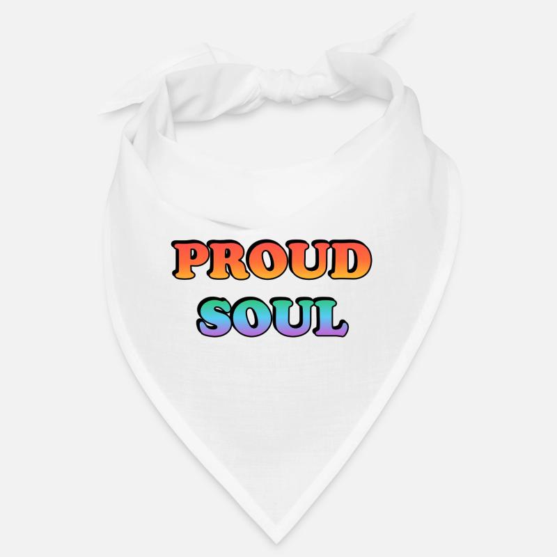Proud Soul Gradient Typography Bandana