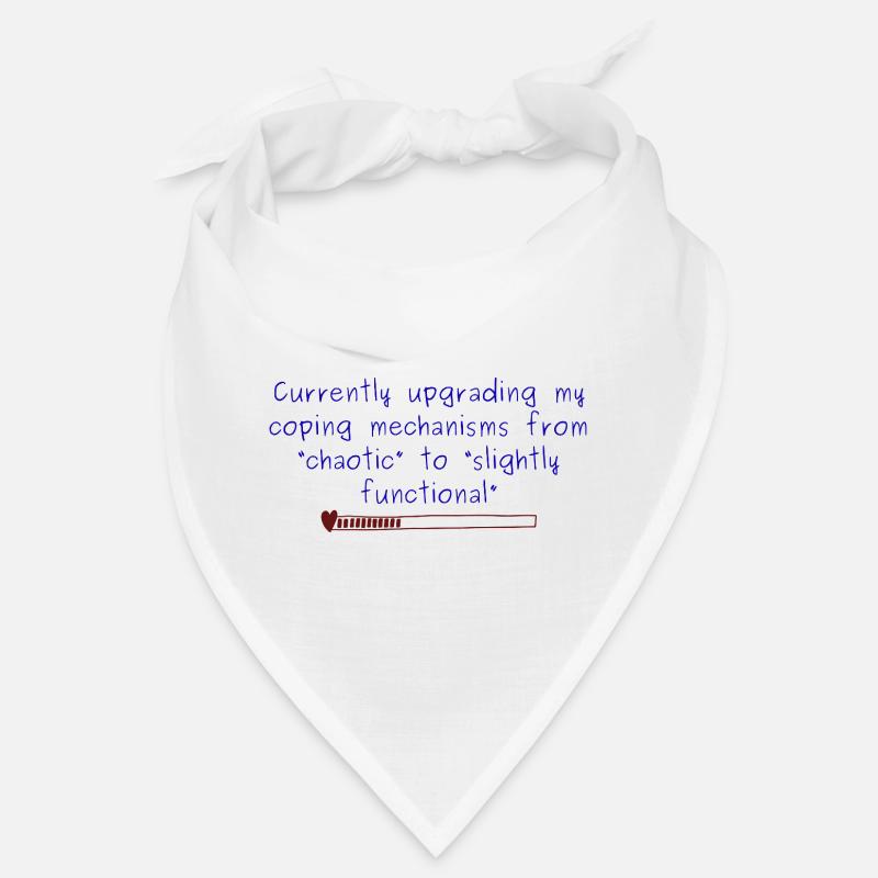 Chaotic to Slightly Functional Coping design Bandana