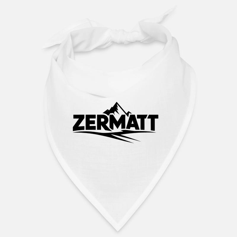 Zermatt - Conception de souvenirs Bandana