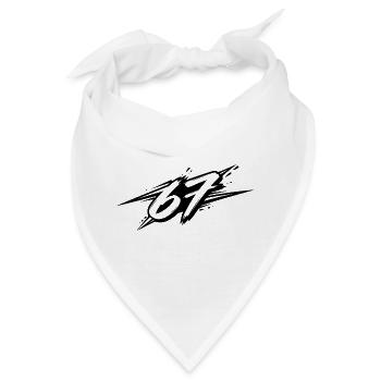 67 / Six Seven - Bandana - Weiß - Vorne