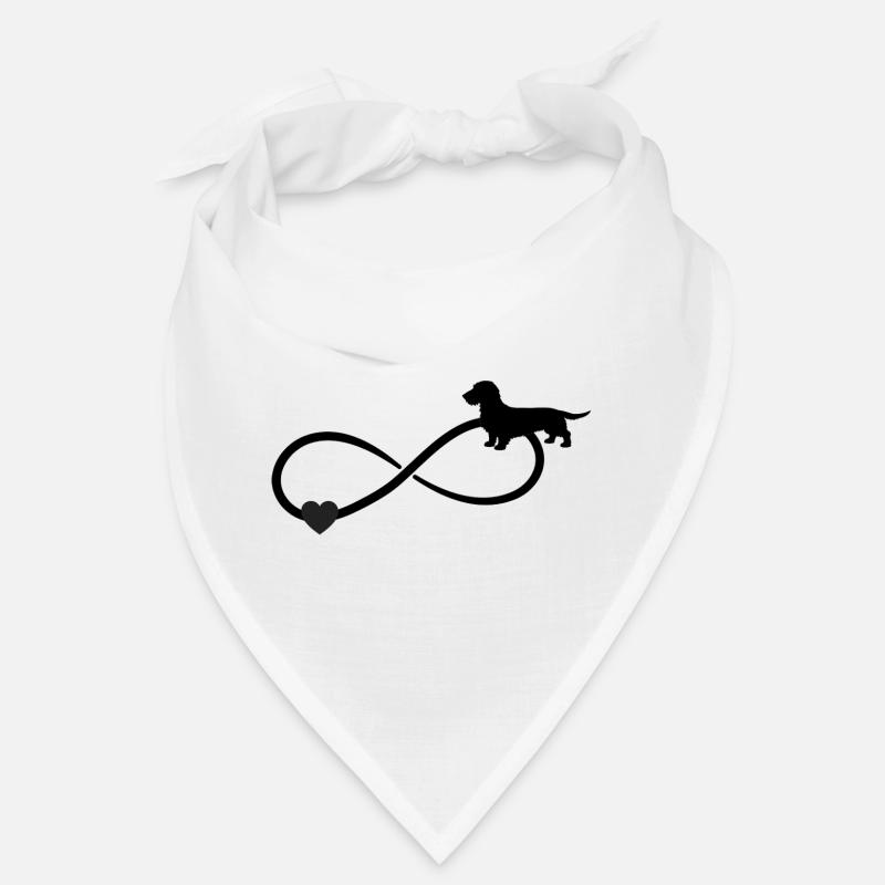 Teckel aux cheveux durs Teckel Infinity Bandana