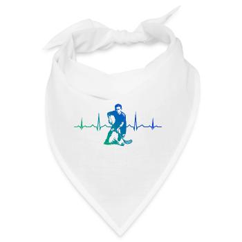 Floorball Stil für jeden Anlass - Bandana - Weiß - Vorne