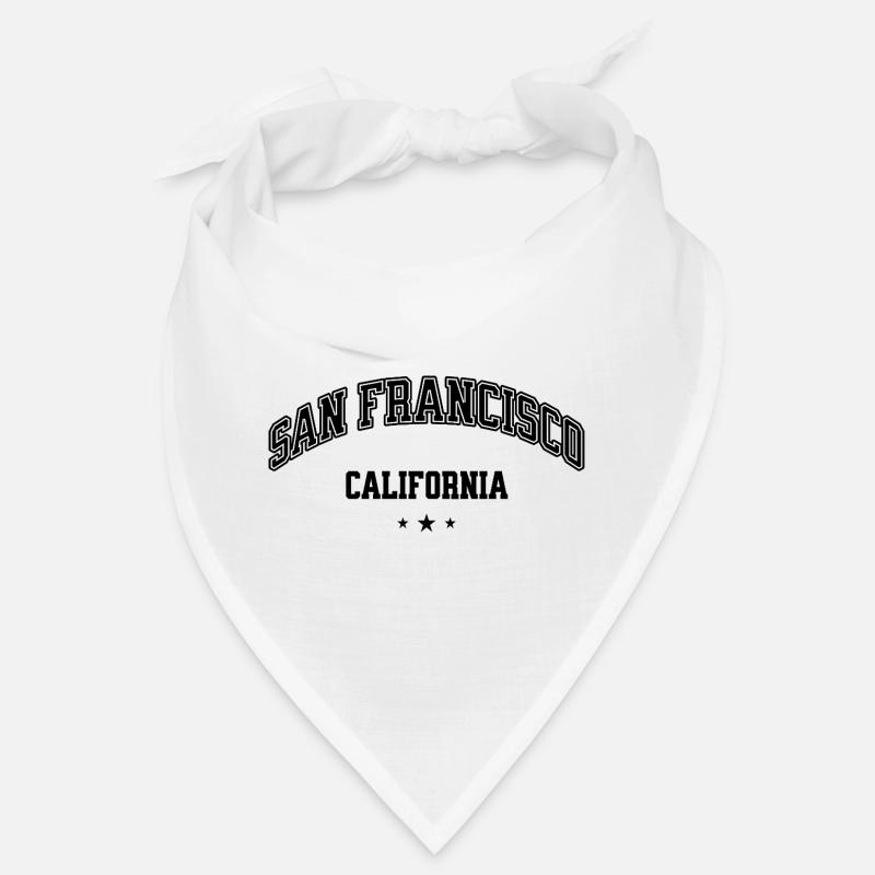 San Francisco Arch Text Tee Bandana