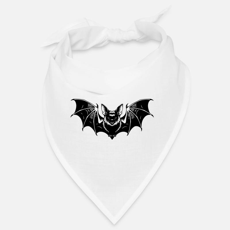 Bat Gothic Illustration Bandana