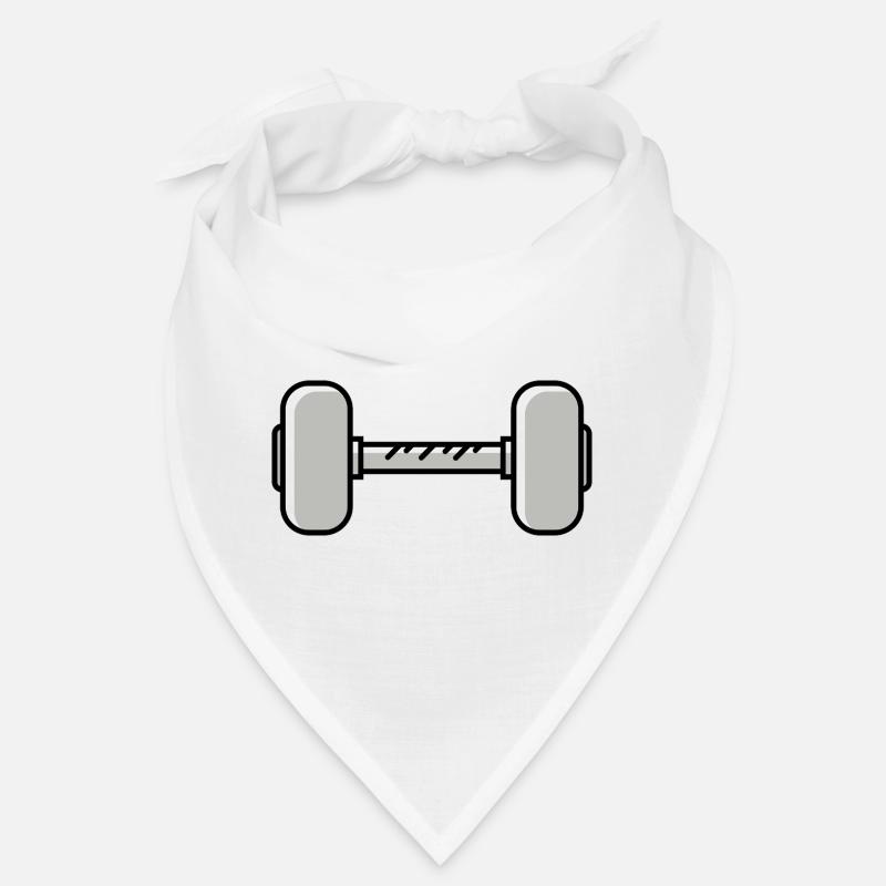 Dumbbell weights icon Bandana